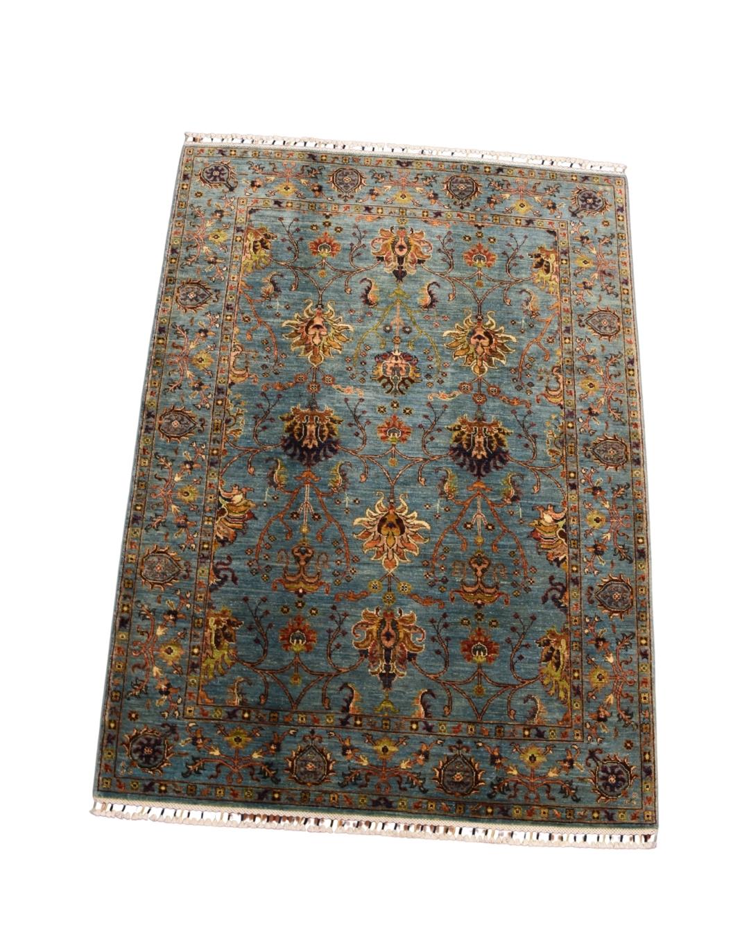 Sultani Hand-Knotted Wool Rug - 152x206 cm 3.13 m² | 5x7 ft