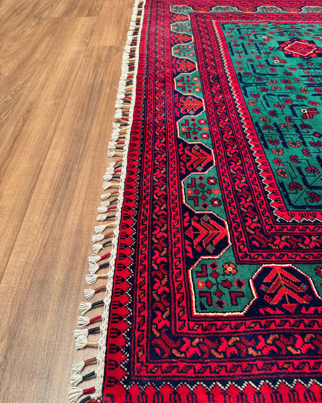 Wolle im afghanischen Stil 1,8x4,8ft – 55x146cm