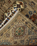 Veziri Hand-Knotted Wool Rug 5' x 6' 6"