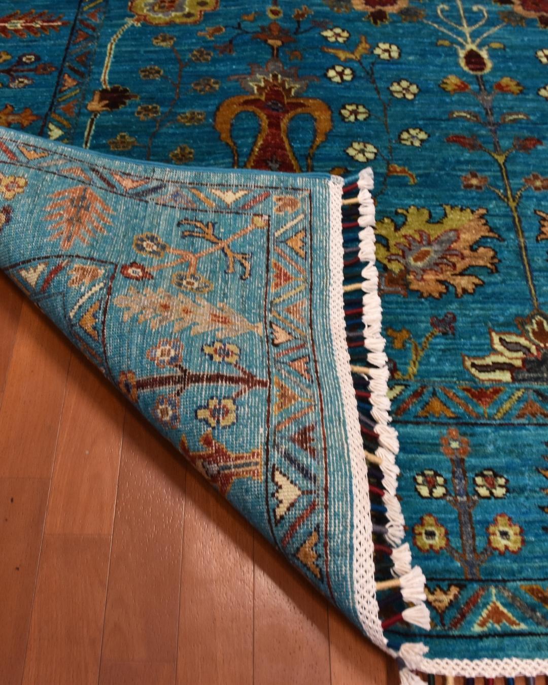 Sultani Hand-Knotted Wool Rug 156x204 cm 3.18 m² | 5x7 ft
