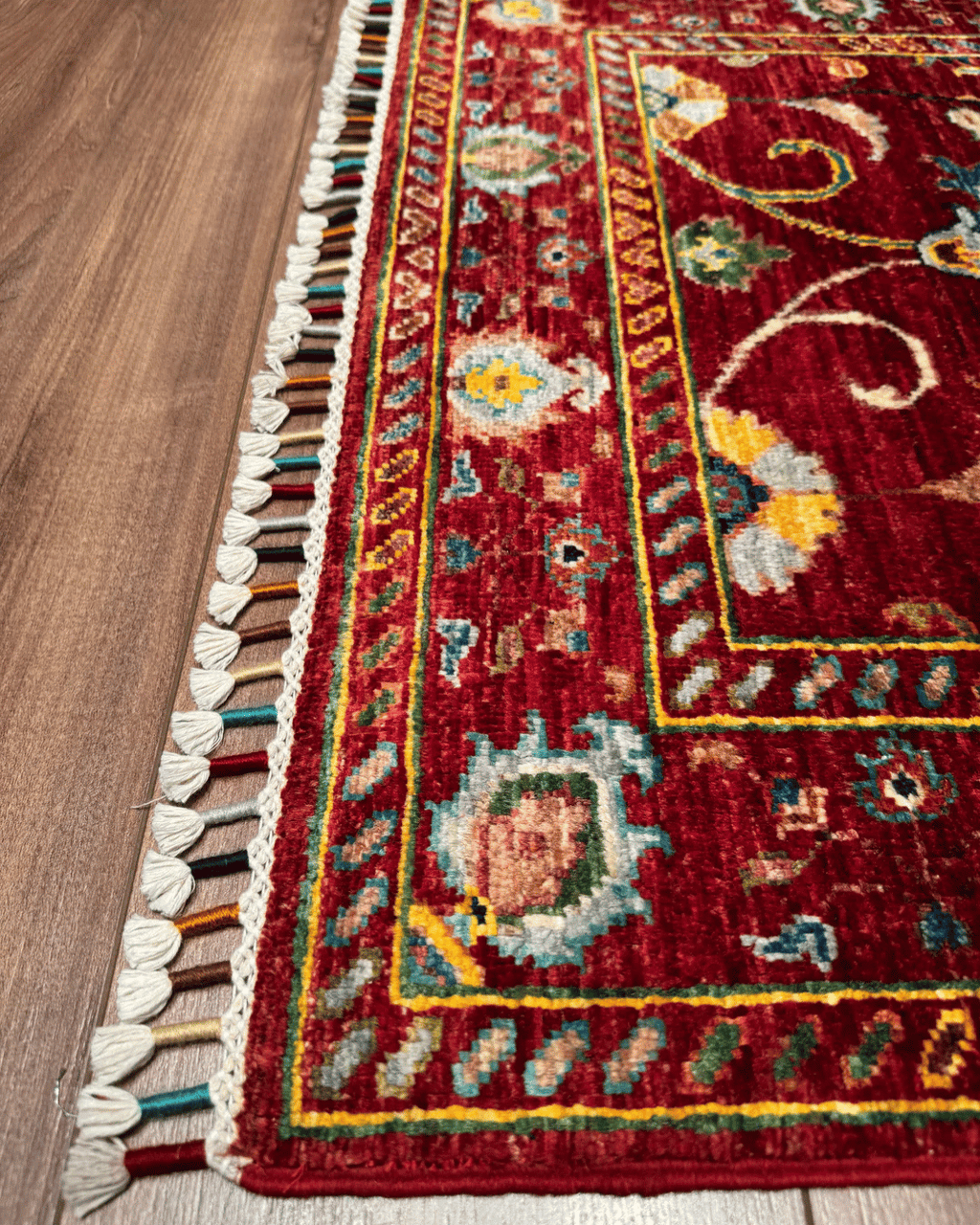 Sultani Hand-Knotted Wool Rug 2' 6" x 3' 9"