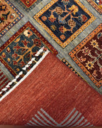 Veziri Hand-Knotted Wool Rug 173x237cm | 6x8ft