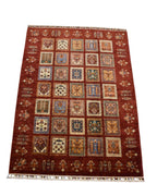 Sultani Hand-Knotted Wool Rug 5' x 6' 9"