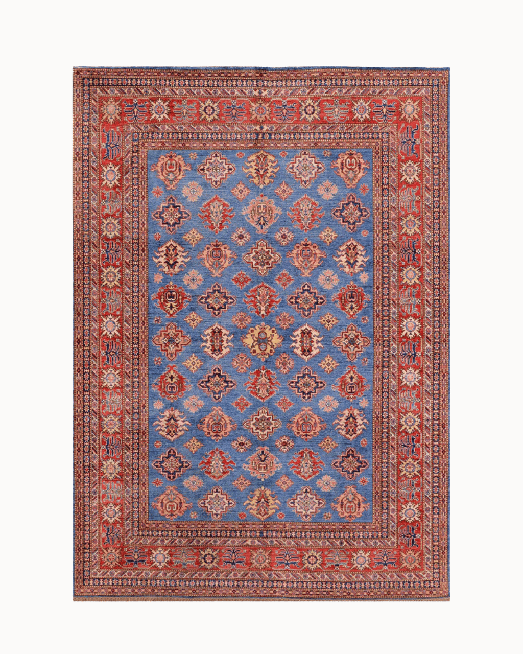 Shirvan Hand-Knotted Wool Rug 8' x 10'
