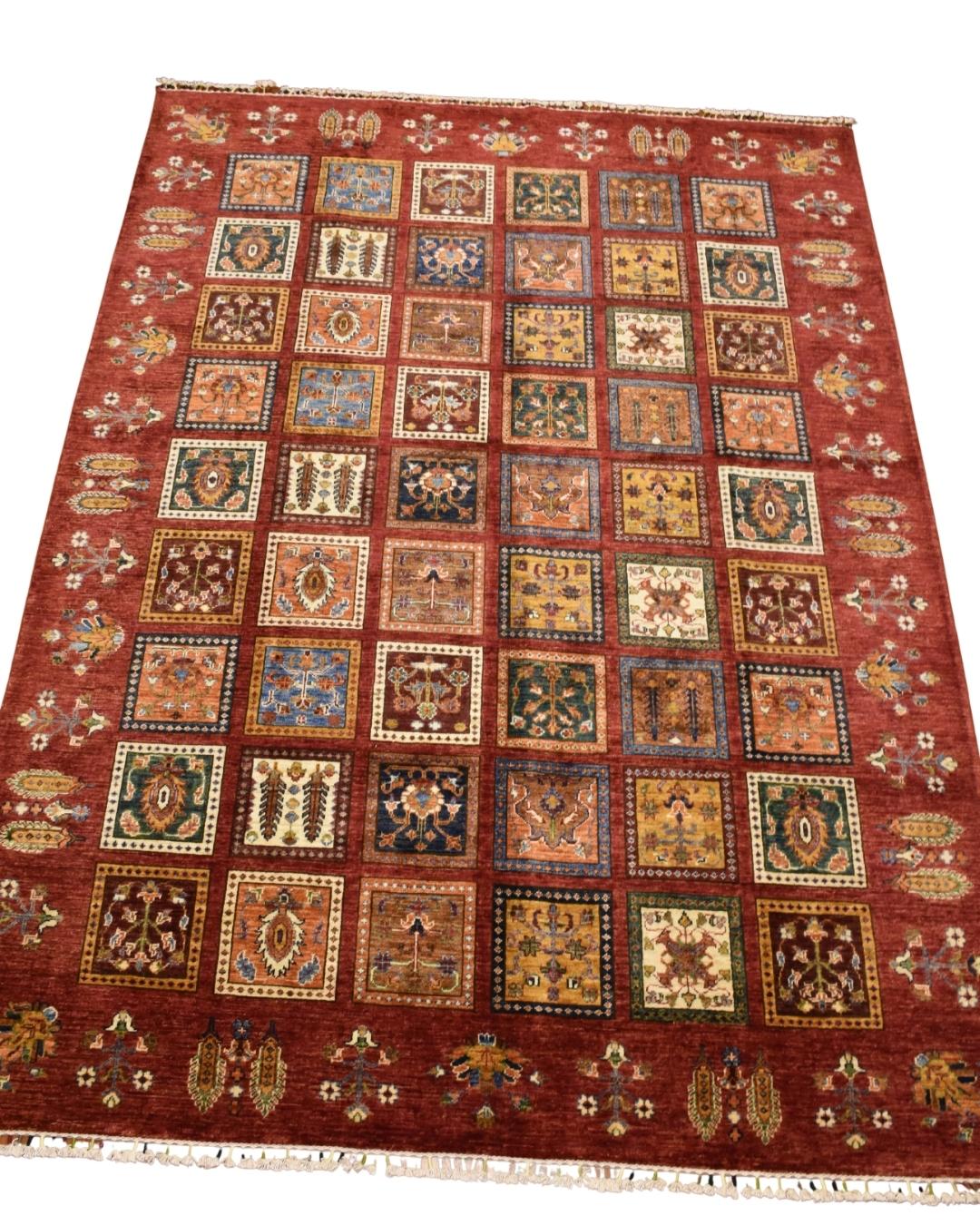 Sultani Hand-Knotted Wool Rug 6' 8