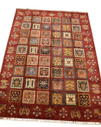 Sultani Hand-Knotted Wool Rug 6' 8" x 9' 5"