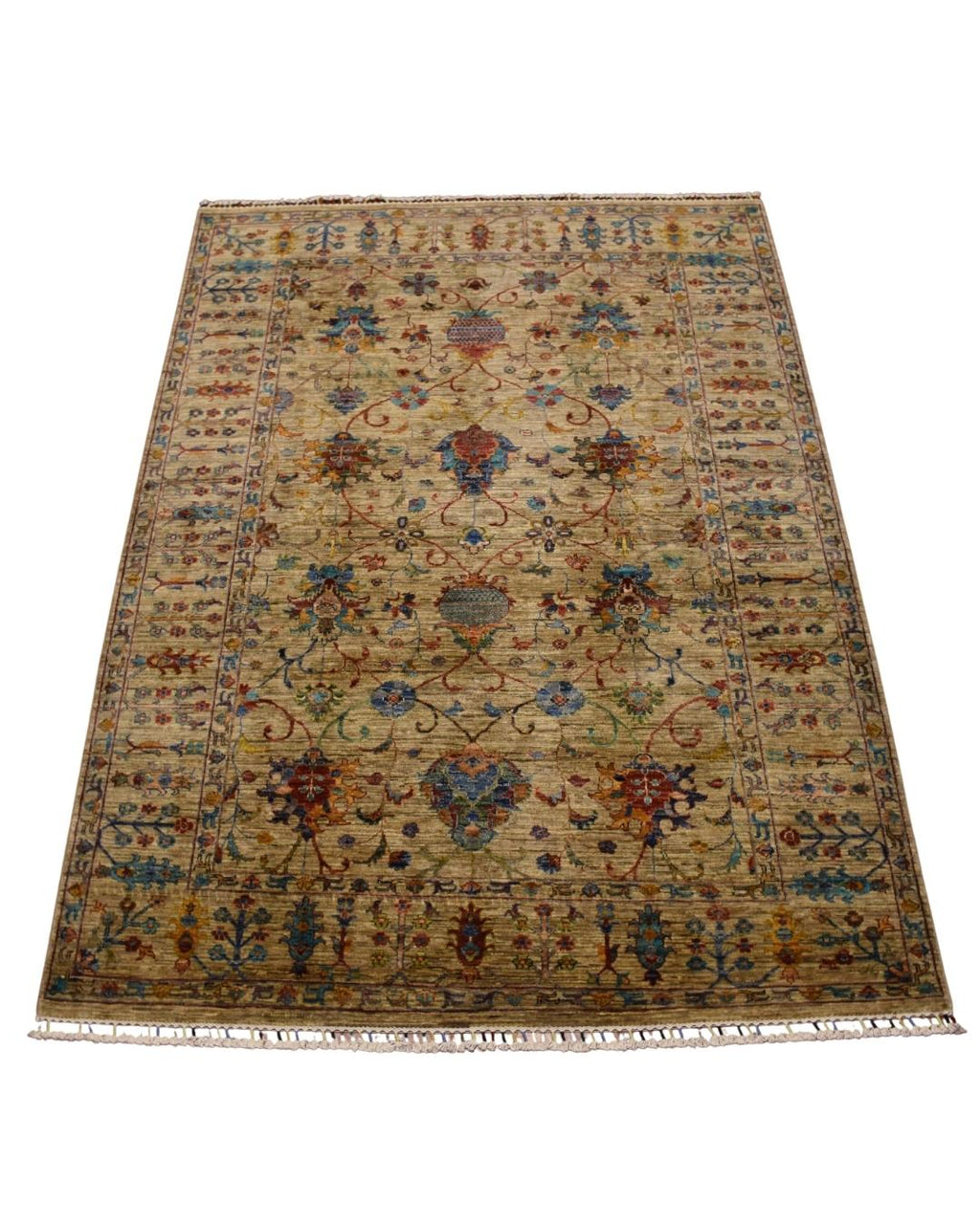 Sultani Hand-Knotted Wool Rug 5' 7" x 7' 9"