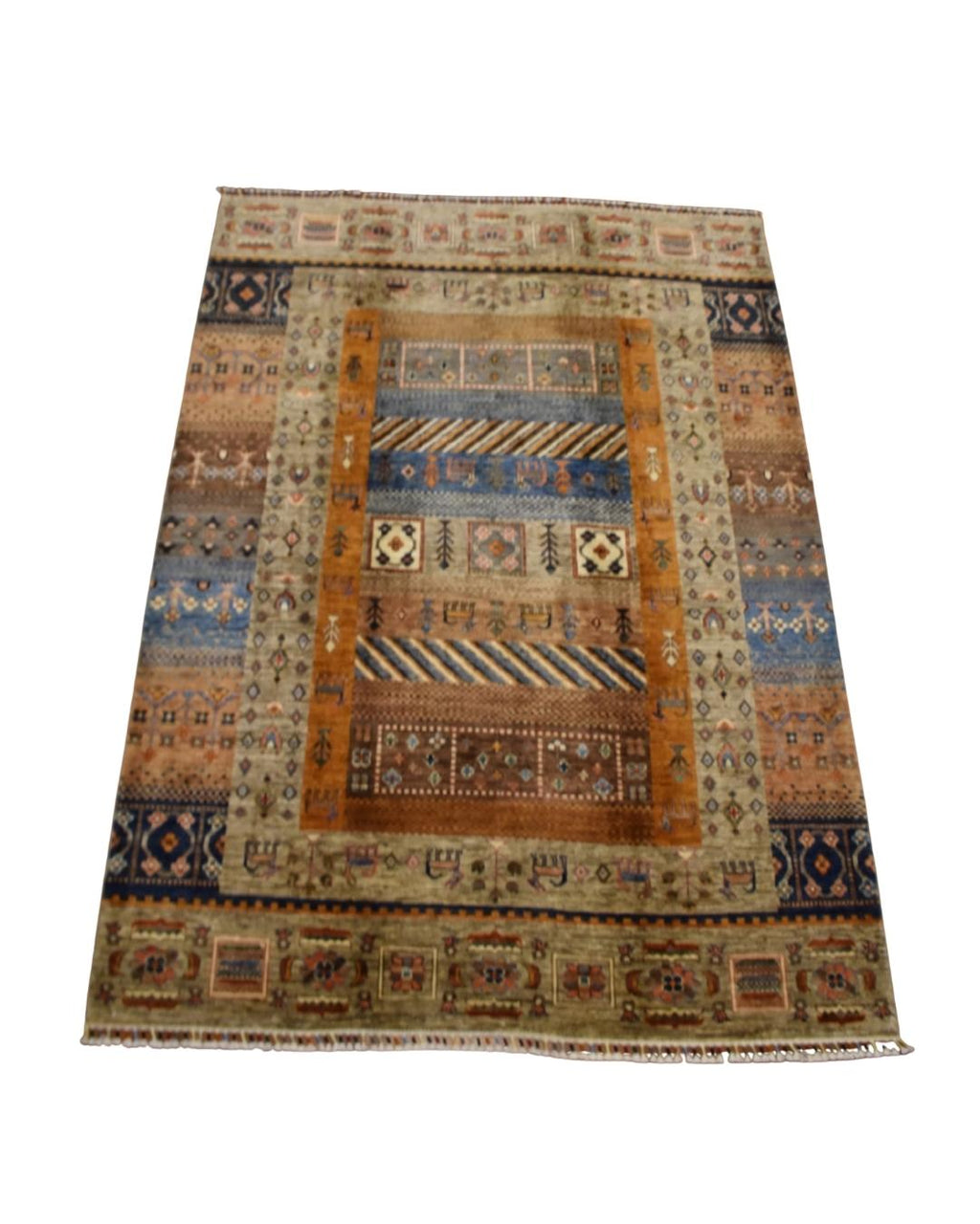 Sultani Hand-Knotted Wool Rug 5' 6" x 7' 7"