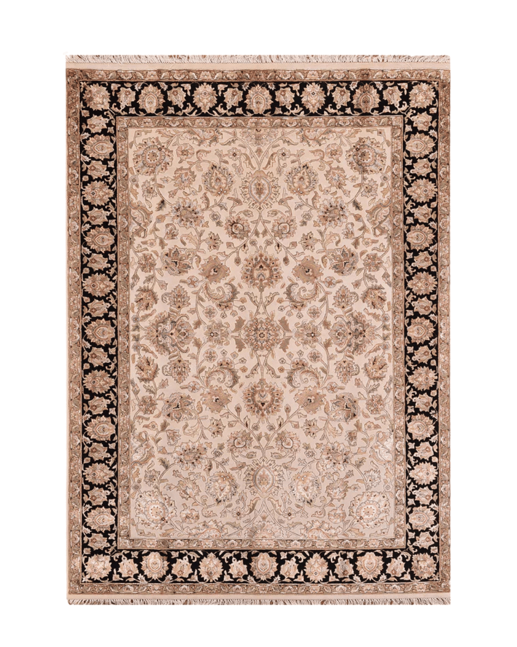 Tapis en laine style afghan 55 x 146 cm