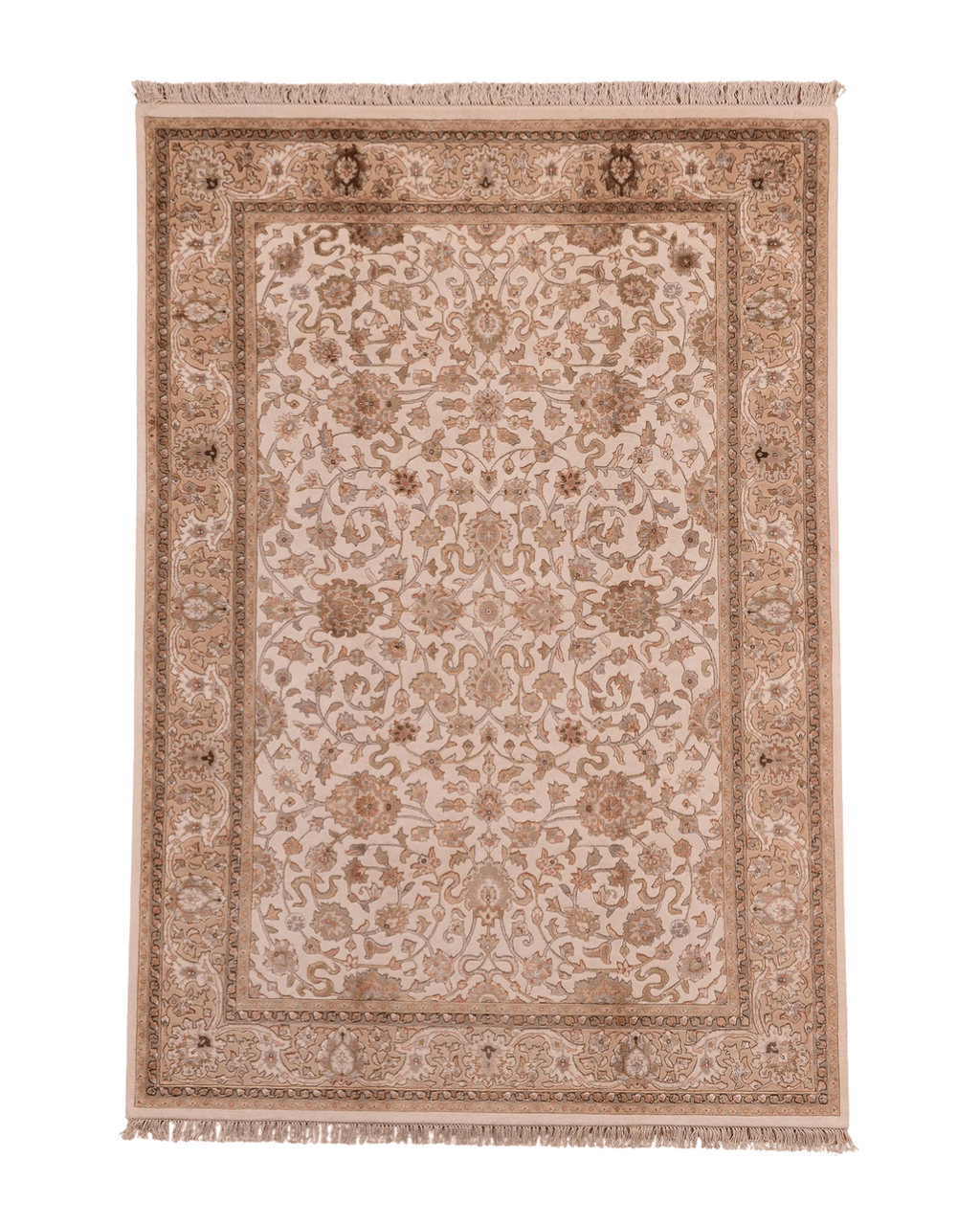 Tapis en laine style afghan 55 x 146 cm