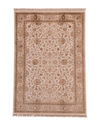 Tapis en laine style afghan 55 x 146 cm