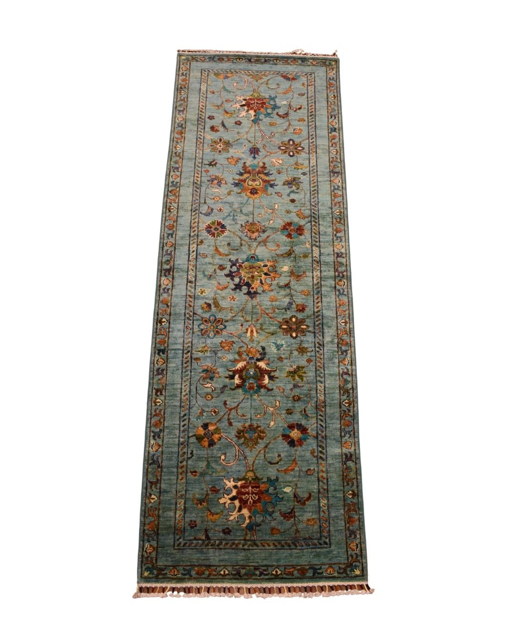 Sultani Hand-Knotted Wool Runner 2' 65" x 8'