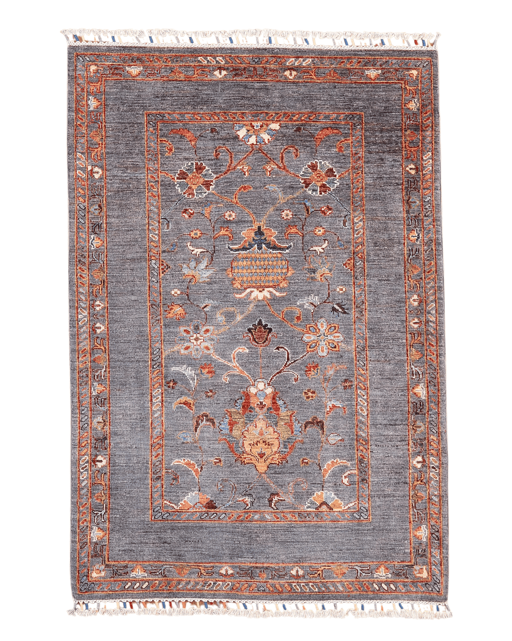 Sultani Hand-Knotted Wool Rug 3' 5" x 5' 1"