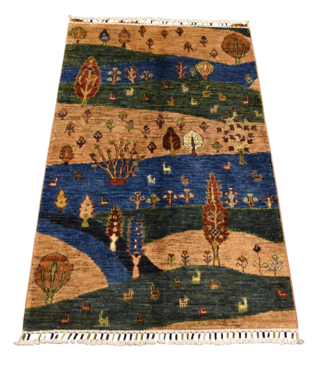 Sultani Hand-Knotted Wool Rug 2' 75