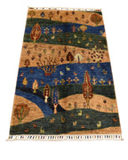 Sultani Hand-Knotted Wool Rug 2' 75" x 4'