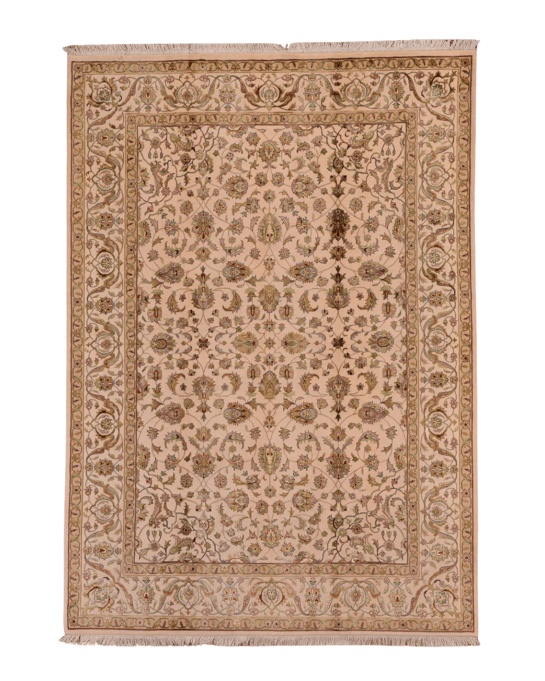 Tapis en laine style afghan 55 x 146 cm