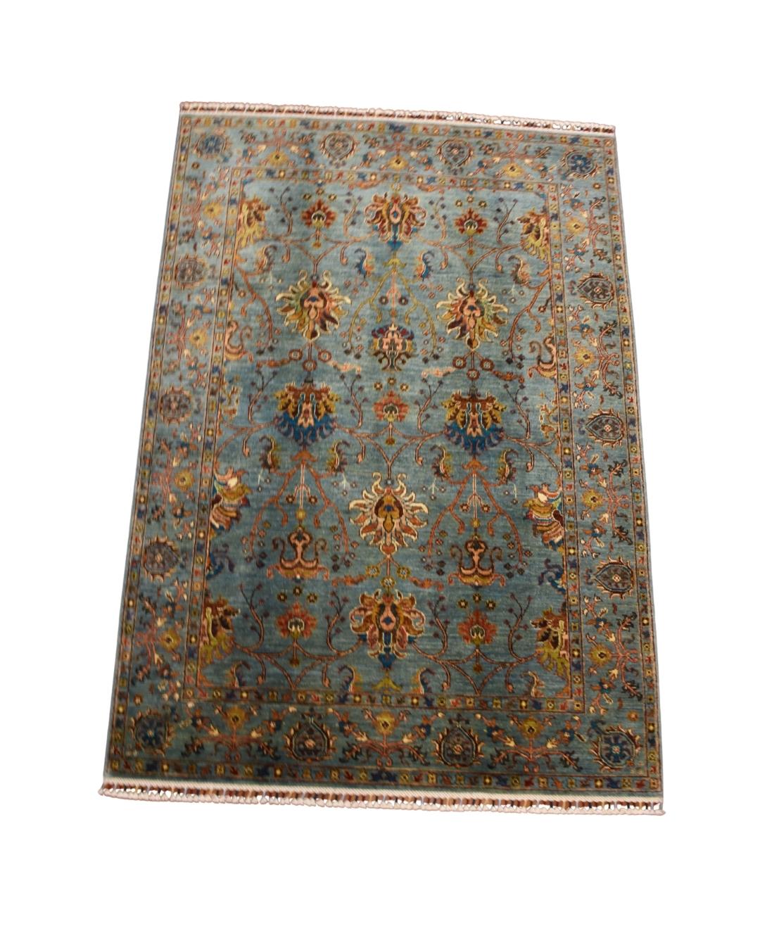 Sultani Hand-Knotted Wool Rug 152x219 cm 3.35 m² | 5x7 ft