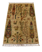 Sultani Hand-Knotted Wool Rug 2' 7" x 4' 5"