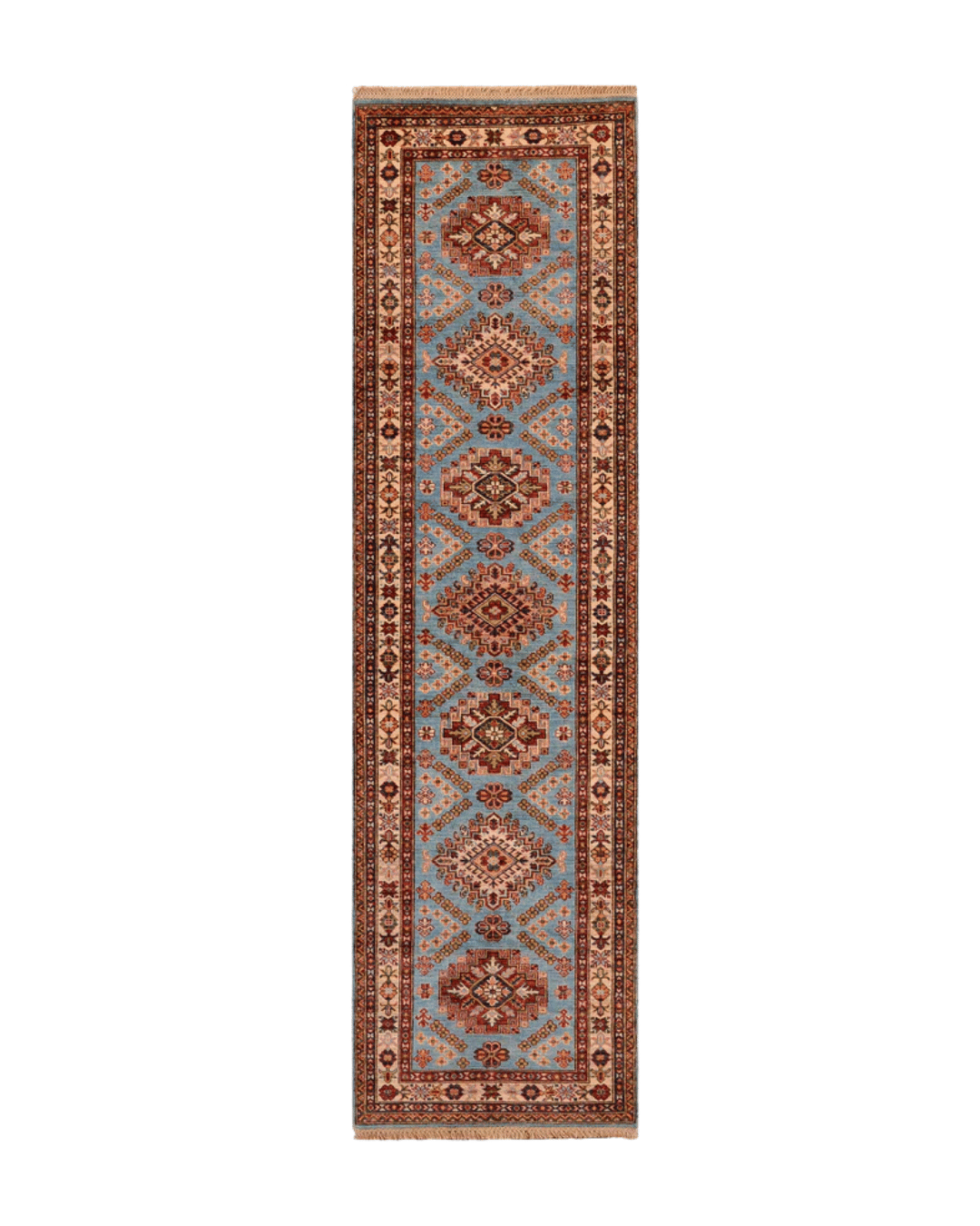 Shirvan Hand-Knotted Wool Runner 2' 7