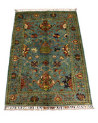 Sultani Hand-Knotted Wool Rug 2' 75" x 4'
