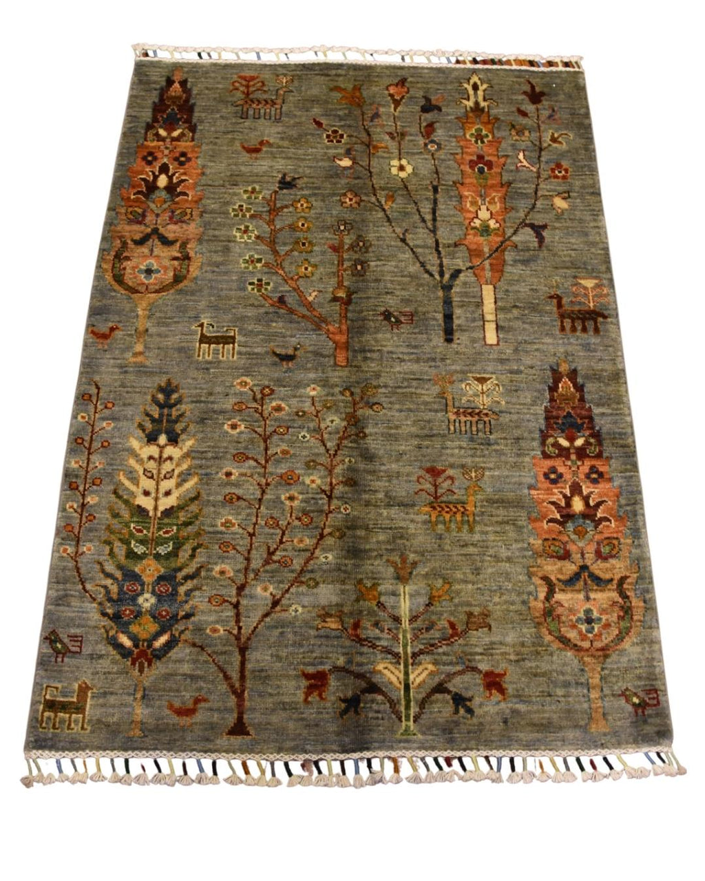 Sultani Hand-Knotted Wool Rug 2' 8" x 4'