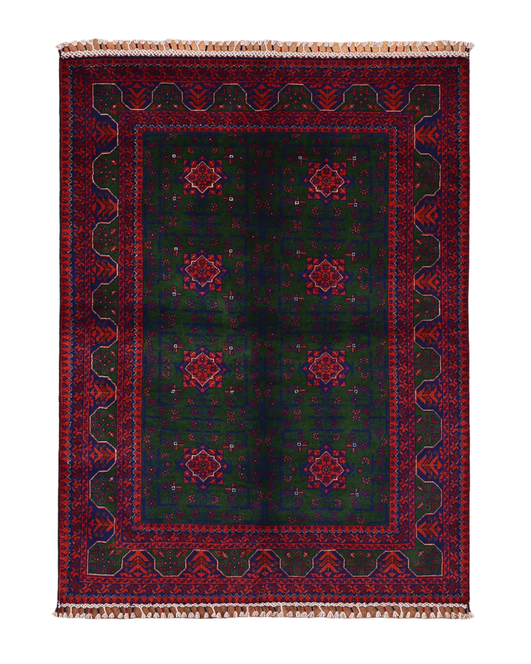 Wolle im afghanischen Stil 1,8x4,8ft – 55x146cm