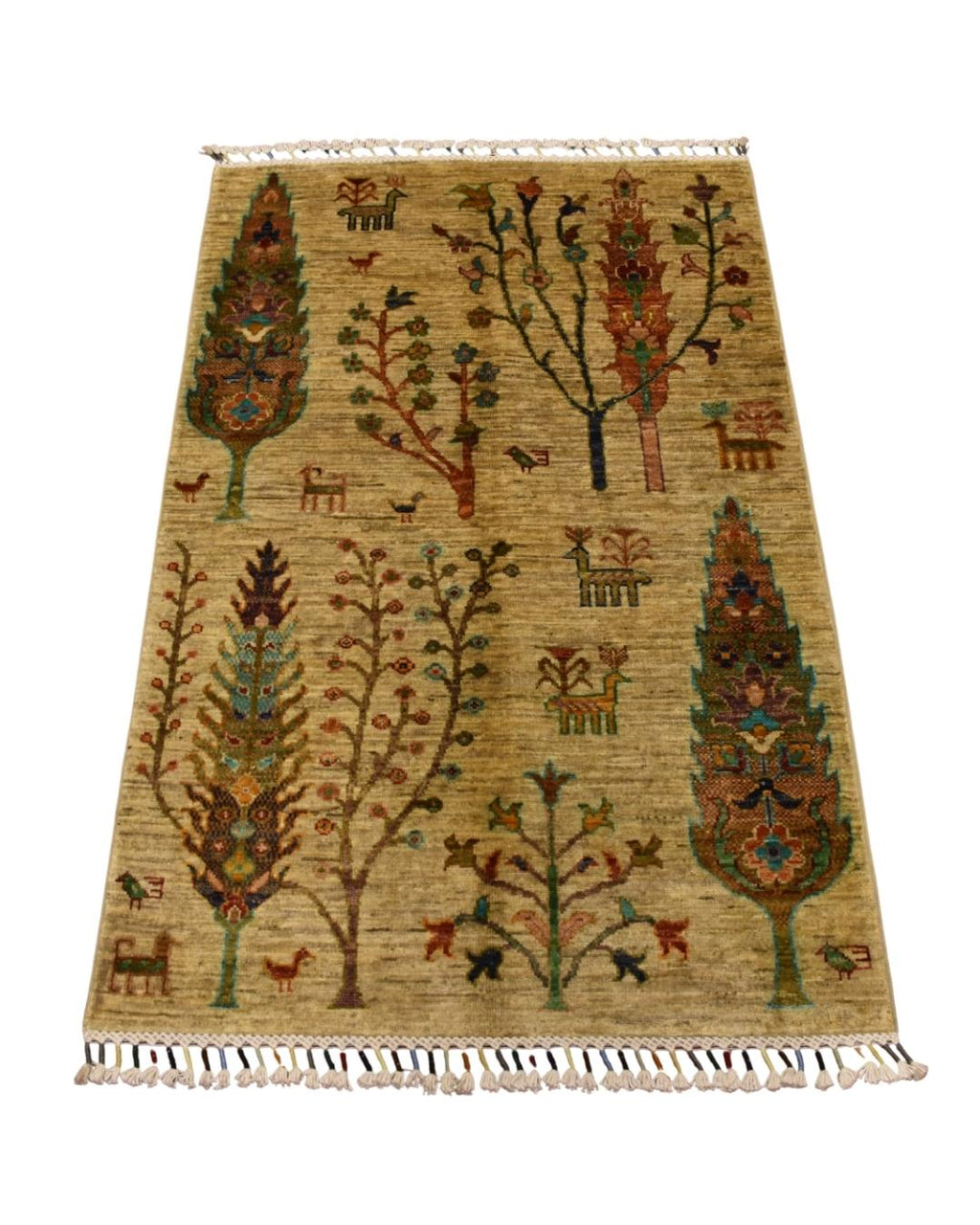 Sultani Hand-Knotted Wool Rug 2' 6" x 4' 1"