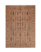 Veziri Hand-Knotted Wool Rug 8' 1" x 10'