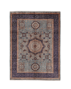 Mamluk Hand-Knotted Wool Rug 10' 2" x 13' 7"