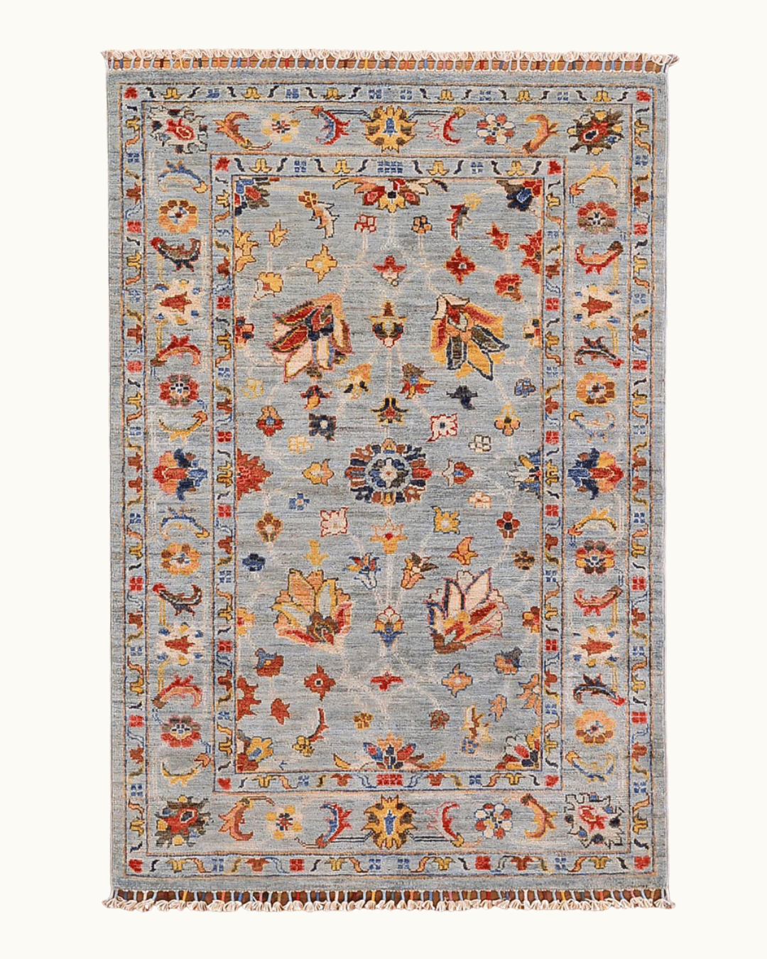 Sultani Hand-Knotted Wool Rug 3' 3