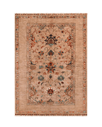 Sultani Hand-Knotted Wool Rug 4' 1" x 6' 2"