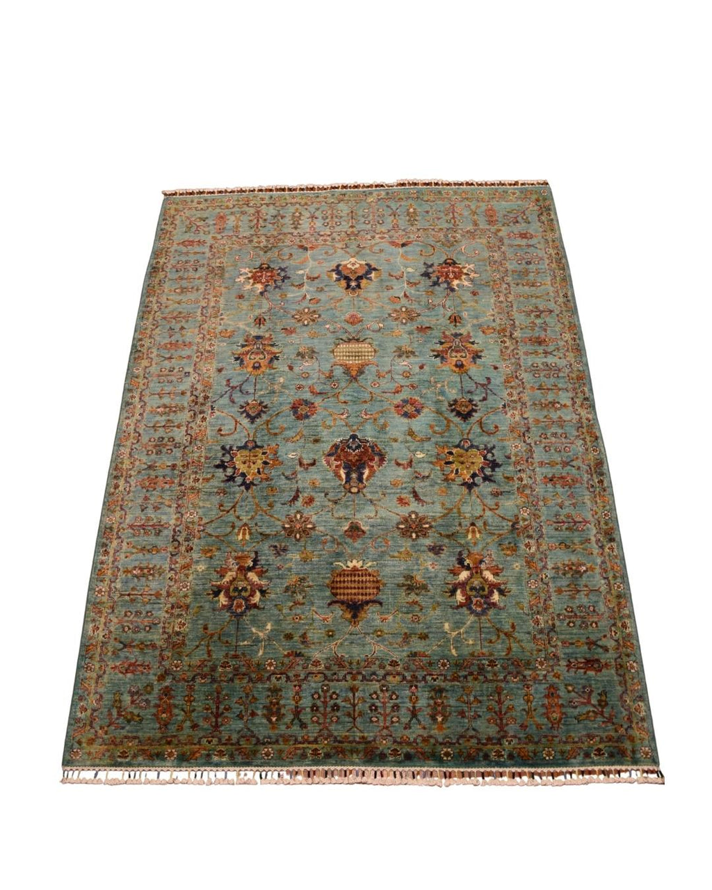Sultani Hand-Knotted Wool Rug 5' 7" x 7' 8"