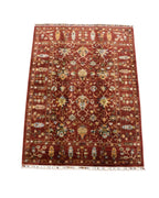 Sultani Hand-Knotted Wool Rug 156x206 cm 3.21 m² | 5x7 ft