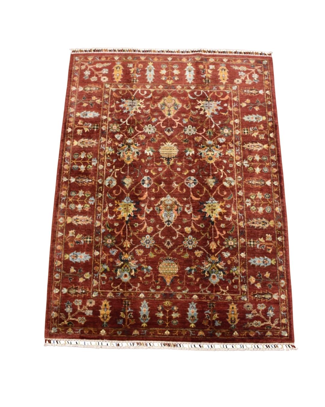 Sultani Hand-Knotted Wool Rug 156x206 cm 3.21 m² | 5x7 ft