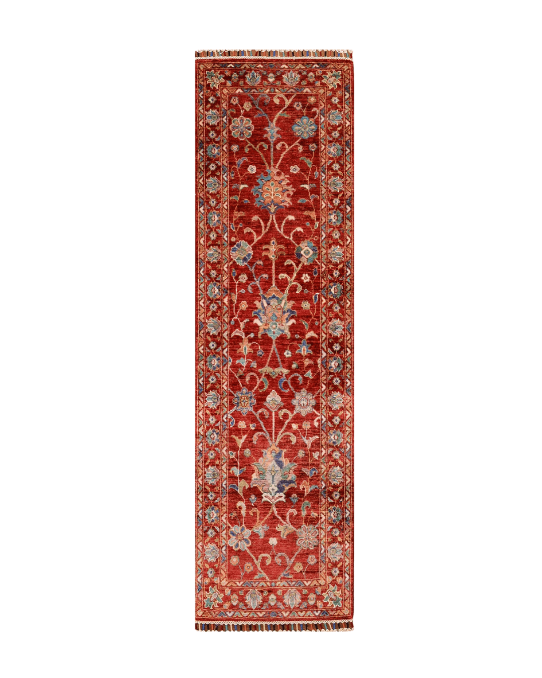 Sultani Hand-Knotted Wool Runner 1' 9