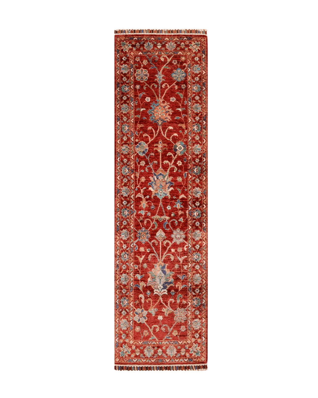 Sultani Hand-Knotted Wool Runner 1' 9" x 6' 2"