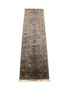 Sultani Hand-Knotted Wool Runner 2' 7" x 9' 25"