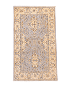 Ushak Hand-Knotted Wool Rug 3' x 5'