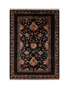 Sultani Hand-Knotted Wool Rug 4' x 6'