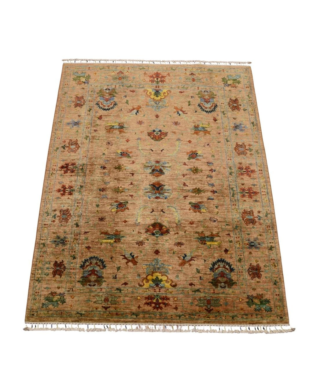 Sultani Hand-Knotted Wool Rug 5' x 6' 5"