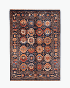 Veziri Hand-Knotted Wool Rug 9' 1" x 12'