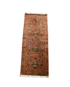 Sultani Hand-Knotted Wool Runner 2' 4" x 6' 5"