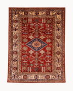 Shirvan Hand-Knotted Wool Rug 6' x 8'