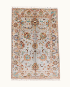 Sultani Hand-Knotted Wool Rug 4' x 6'