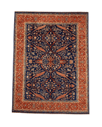 Mamluk Hand-Knotted Wool Rug 9' 1" x 12' 1"