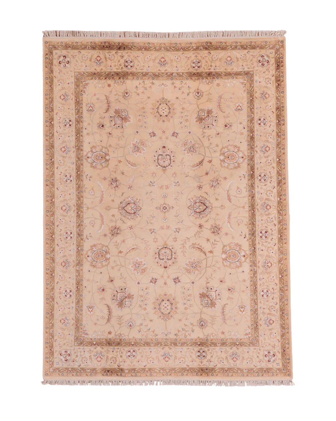 Tapis en laine style afghan 55 x 146 cm