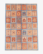 Sultani Hand-Knotted Wool Rug 3' 9" x 5' 5"