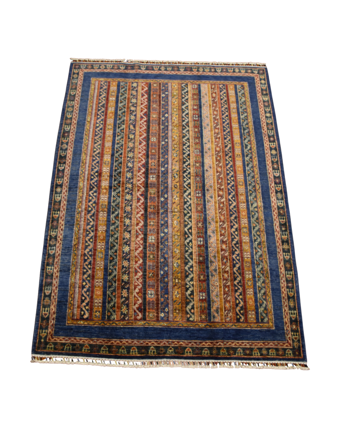 Sultani Hand-Knotted Wool Rug 5' 5" x 7' 6"
