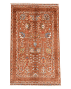 Sultani Hand-Knotted Wool Rug 4' x 6'