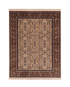 Hereke Hand-Knotted Wool Rug 6' 5" x 9' 5"
